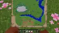 The locator bar correlating with a map's player markers.