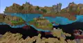 Example of a custom world created with a data pack.