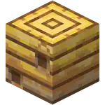 Bee Nest.png: Infobox image for Bee Nest the block in Minecraft