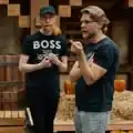 Jens on the set of A Minecraft Movie