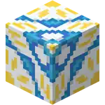 White Glazed Terracotta.png: Infobox image for Glazed Terracotta the block in Minecraft