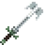 Great Axeblade Sprite MCD.png: Infobox image for Great Axeblade the dungeons item in Minecraft