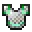 Invicon Emerald Trim Chainmail Chestplate.png: Inventory sprite for Emerald Trim Chainmail Chestplate in Minecraft as shown in-game linking to Emerald Trim Chainmail Chestplate with description: Chainmail Chestplate Upgrade:  Armor Trim  Emerald Material When on Body: +5 Armor