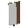 Invicon Brown Pale Sinister Banner.png: Inventory sprite for Brown Pale Sinister Banner in Minecraft as shown in-game linking to Banner with description: Banner Brown Pale Sinister