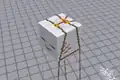 A ghastling with the leashed texture. This is only possible in-game with commands.