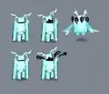 An early concept of the warden with an ethereal style.