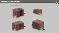 "Armadillo exploration" concept art.