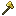 Invicon Golden Axe.png: Inventory sprite for Golden Axe in Minecraft as shown in-game linking to Golden Axe with description: Golden Axe When in Main Hand:  7 Attack Damage  1 Attack Speed