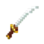 Katana (MCD).png: Infobox image for Katana the dungeons item in Minecraft