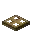 Invicon Oak Trapdoor.png: Inventory sprite for Oak Trapdoor in Minecraft as shown in-game linking to Oak Trapdoor with description: Oak Trapdoor