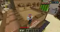 The top of the Target Practice minigame building.