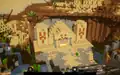 The Desert Temple as it appears in Minecraft Dungeons.