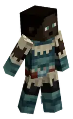Shikoba.png: Infobox image for Shikoba the dungeons cosmetic in Minecraft