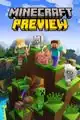 Old Minecraft Preview vertical key art with old logo.