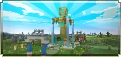 Village New Banner MCL.png: Infobox image for Village the legends structure in Minecraft