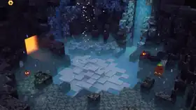 MCD Gloomy Cave Arena.png: Infobox image for Gloomy Cave Ambush the dungeons mission in Minecraft