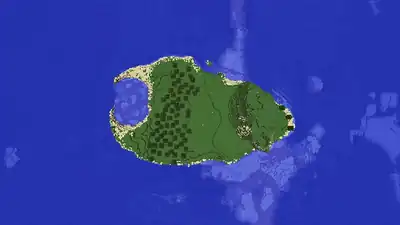 TheIsland-Realms.jpg: Infobox image for The Island (location) the location in Minecraft