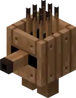 Plank Golem Render MCL.png: Infobox image for Plank Golem the legends entity in Minecraft