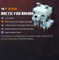 The arctic fox armor within the inventory.