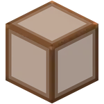 Hardened Brown Stained Glass.png: Infobox image for Hardened Stained Glass the block in Minecraft