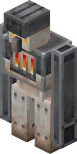 Furnace Golem.png: Infobox image for Furnace Golem the entity in Minecraft