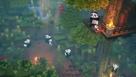 Panda Plateau.png: Infobox image for Panda Plateau the dungeons mission in Minecraft