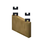 Oak Hanging Sign.png: Infobox image for Hanging Sign the block in Minecraft