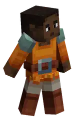 Bediako.png: Infobox image for Bediako the dungeons cosmetic in Minecraft