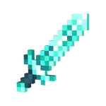 Diamond Sword (MCD).png: Infobox image for Diamond Sword the dungeons item in Minecraft
