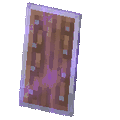 An enchanted shield as seen in the inventory.