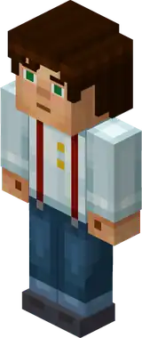 Jesse Male A.png: Infobox image for Human the story mode mob in Minecraft