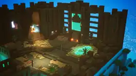 MCD Desert Temple Tower Combat Floor 3.png: Infobox image for Desert Temple Combat Floor the dungeons mission in Minecraft