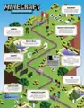 Poster showing several Minecraft Education features, such as cameras, photos, chalkboards, NPCs, agents and the code builder.