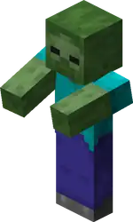 Zombie.png: Infobox image for Zombie the entity in Minecraft