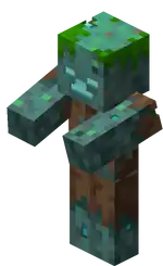 Drowned.png: Infobox image for Drowned the entity in Minecraft