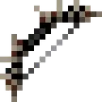 Bow of Lost Souls Sprite MCD.png: Infobox image for Bow of Lost Souls the dungeons item in Minecraft
