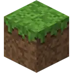 Grass Block 4K2.png: Infobox image for Grass Block the infobox in Minecraft