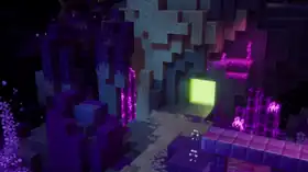 MCD Mountainside Cave (Entrance).png: Infobox image for Mountainside Cavern the dungeons mission in Minecraft