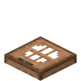 Jungle Trapdoor.png: Infobox image for Jungle Trapdoor the item in Minecraft