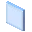Invicon Hardened Light Blue Stained Glass Pane.png: Inventory sprite for Hardened Light Blue Stained Glass Pane in Minecraft as shown in-game linking to Hardened Light Blue Stained Glass Pane with description: Hardened Light Blue Stained Glass Pane