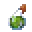 Invicon Splash Potion of Big.png: Inventory sprite for Splash Potion of Big in Minecraft as shown in-game linking to Splash Potion of Big with description: Splash Potion of Big Big (03:00) When Applied: +1 Entity Scale