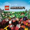 Promotional Artwork of three LEGO Minecraft Micro-World sets together.