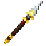 Fortune Spear (MCD).png: Infobox image for Fortune Spear the dungeons item in Minecraft
