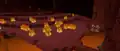 A burning field in the Nether.