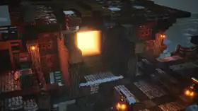 MCD Look Out Secret (Entrance).png: Infobox image for Lookout Room the dungeons mission in Minecraft