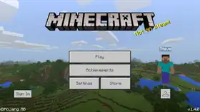 Bedrock 1.4.0.png: Infobox image for v1.4.0 the version in Minecraft