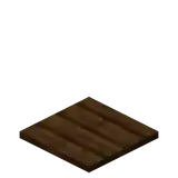 Dark Oak Pressure Plate.png: Infobox image for Dark Oak Pressure Plate the item in Minecraft