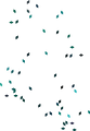 A warden's pulsating spots.