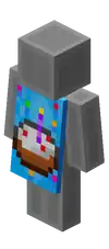 Xbox 1st Birthday Cape.png: Infobox image for Xbox 1st Birthday Cape the cape in Minecraft