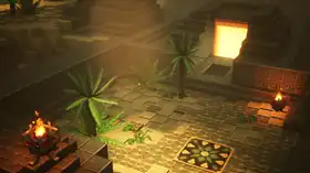 MCD Desert Temple Rune Room (Entrance 2).png: Infobox image for Desert Temple Rune Room the dungeons mission in Minecraft